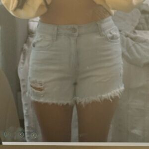 Rewash Light Blue Denim Shorts